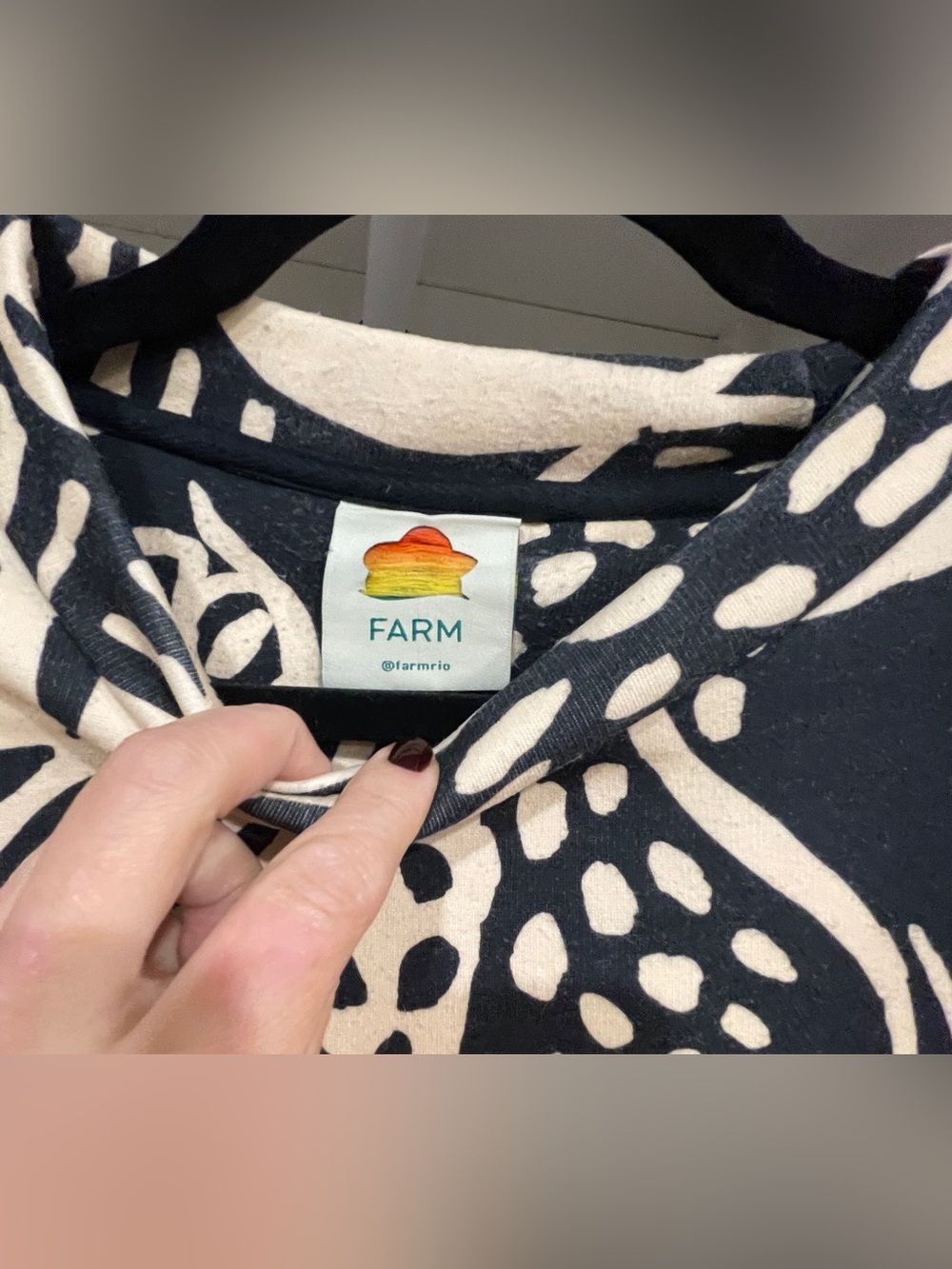 Farm Rio Graphic Sweatshirt, S - Picture 2 of 4